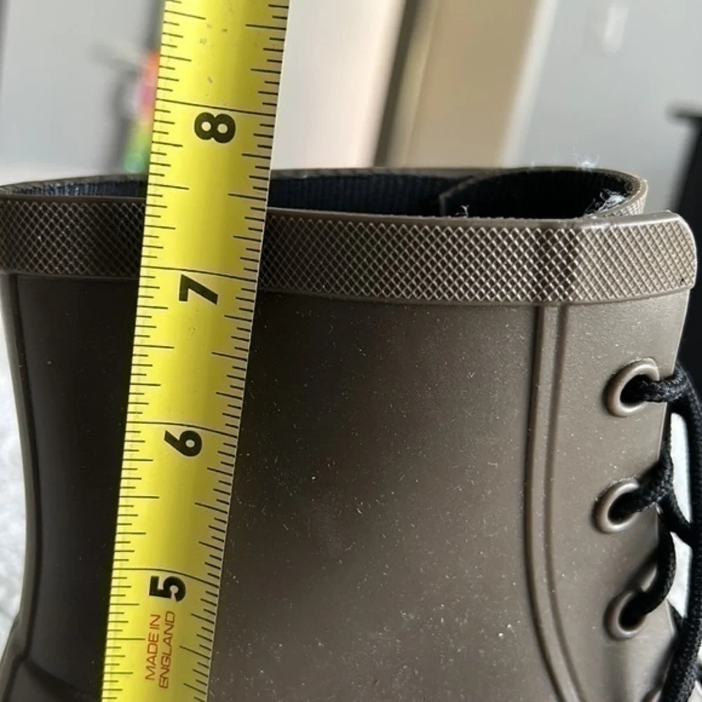 Rubber Rain Boots Imported Light Brown Women’s 8.5/9